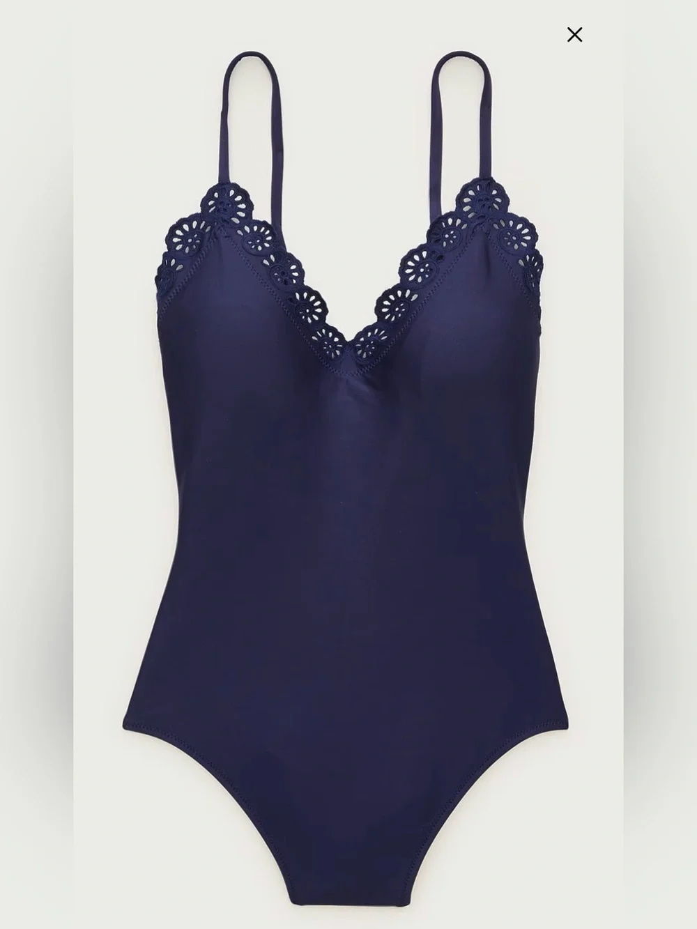 J. Crew Lana eyelet one-piece in Classic Sculpt™